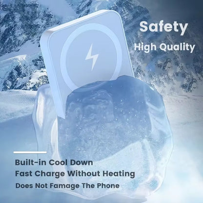 50000Mah Magnetic Power Bank PD 22.5W Wireless Fast Charger for Magsafe Portable Auxiliary Battery for Iphone 17 16 Xiaomi 17