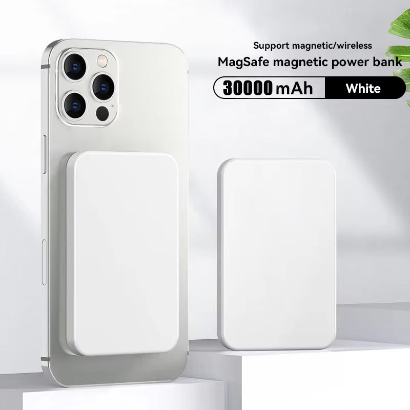 50000Mah Magnetic Power Bank PD 22.5W Wireless Fast Charger for Magsafe Portable Auxiliary Battery for Iphone 17 16 Xiaomi 17